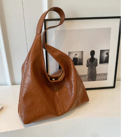 SoftCarry Leather Tote