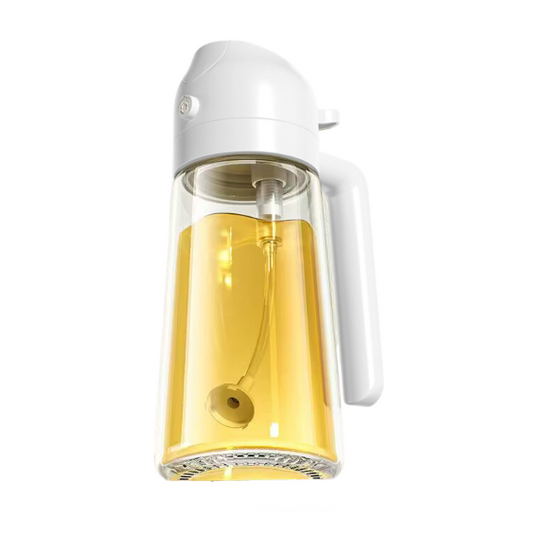 Oil spray bottle glass household kitchen leak proof oil bottle atomized mist filled edible oil container