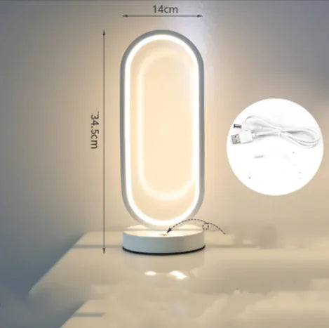 Touch-Control Bedside Lamp – Modern Eye-Friendly Design