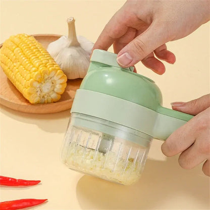 Electric 4-in-1 Food Processor