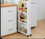 Mobile Creative Kitchen Shelf