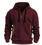 Cotton Dropped Shoulder Hooded Sweatshirt