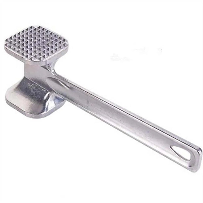 Steak Hammer Mallet Double-Sided Zinc Alloy Meat Tenderizer Meat Hammer Steak Meat Cooking Meat Pounder Maximizes Food Flavor