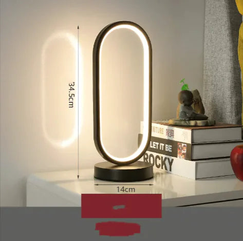 Touch-Control Bedside Lamp – Modern Eye-Friendly Design