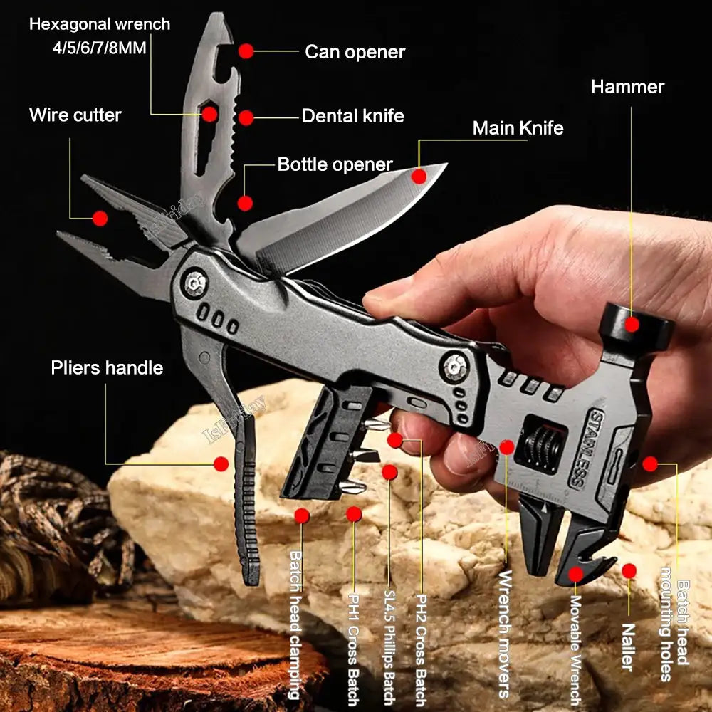 Ultimate Outdoor Survival Multitool