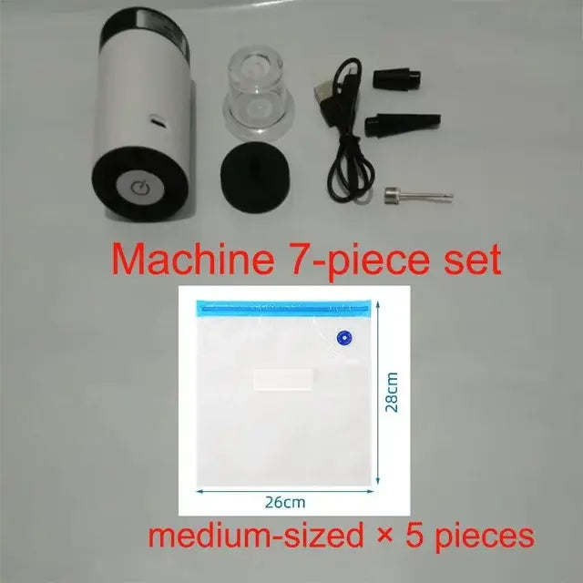 2024 Handheld Food Vacuum Sealer Kit