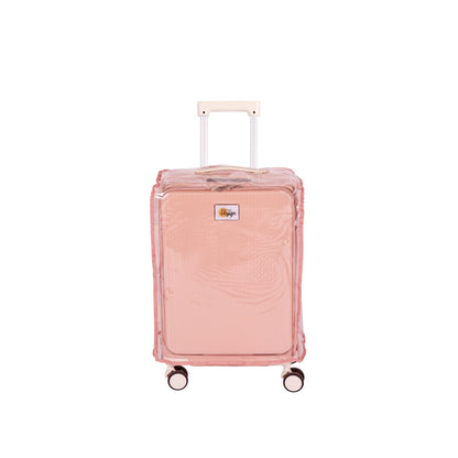 Biggdesign Moods Up 20" Luggage with Cup Holder and USB Port, Pink