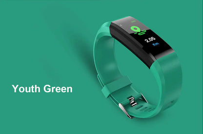 COOL COLORFUL OLED  Smart Fit Watch With Live HR GPS Trail Tracker