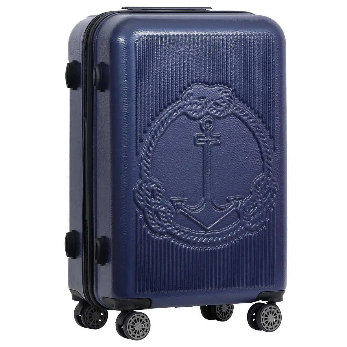 Biggdesign Ocean Hardshell Spinner Luggage Set, Navy Blue, 3 Piece