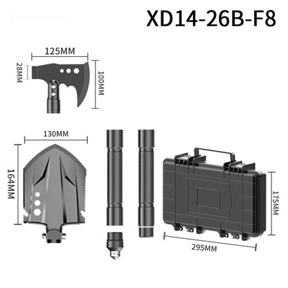 Multi Functional Outdoor Military Shovel Hammer Set