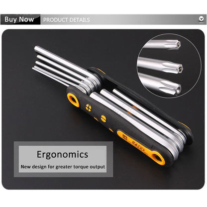 Portable Folding Allen Wrench Set