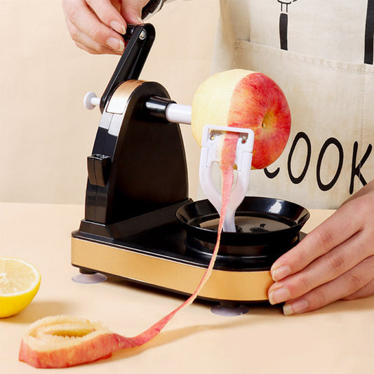 Multifunctional Rotary Manual Fruit Peeler Slicer