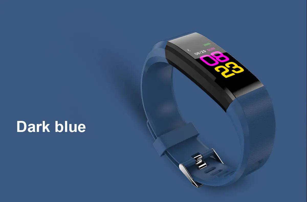 COOL COLORFUL OLED  Smart Fit Watch With Live HR GPS Trail Tracker