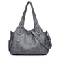 European And American Vintage Casual All-matching PU Handbag