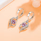 Fashion Soft Ear Rings Mid-length Heart-shaped