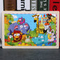 80PCS wooden educational toys educational development baby kids training toys children animal puzzle