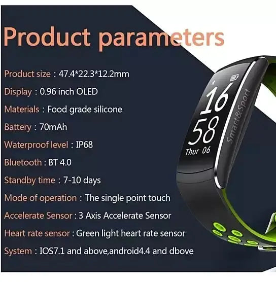 Dynamic Smart Watch With HR Monitor For Better Lifestyle