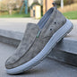 Breathable Comfortable Soft Bottom Men's Cloth Shoes Slip-on