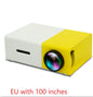 Portable Projector 3D Hd Led Home Theater Cinema HDMI-compatible Usb Audio Projector Yg300 Mini Projector