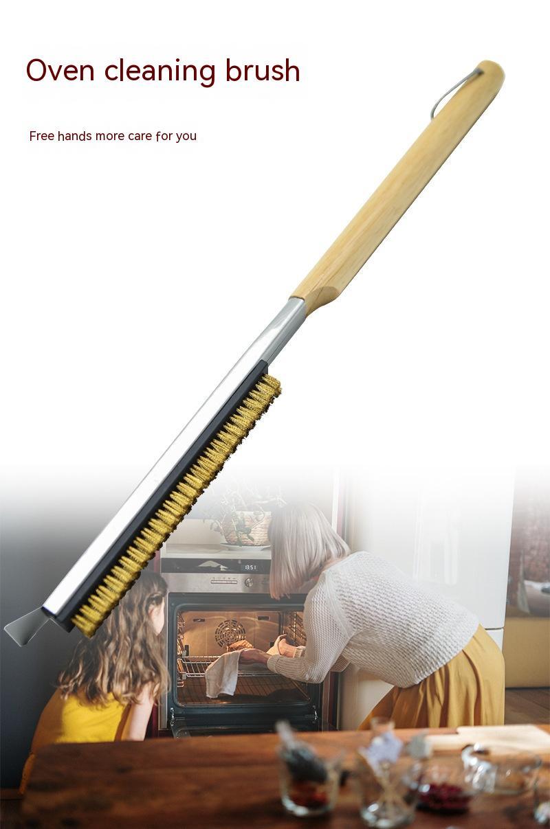 BBQ Cleaning Brush Coconut Shell Kitchen Tool