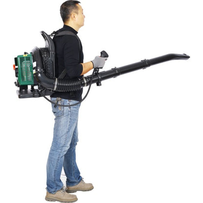 2-STROKE BACKPACK LEAF BLOWER,GAS 63.3cc,3.6HP 750CFM