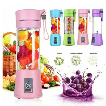 Portable Blender With USB Rechargeable Mini Kitchen Fruit Juice Mixer Home Simple Portable Electric Mini Juicer