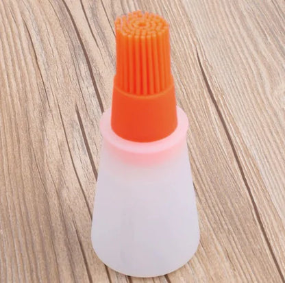 BBQ Grill Oil Basting Brush Bottle