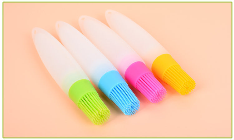 Silicone BBQ Brush Baking Squid Whisk