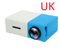 Portable Projector 3D Hd Led Home Theater Cinema HDMI-compatible Usb Audio Projector Yg300 Mini Projector