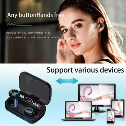 New 9D Earphone Bluetooth 5.3 Touch Control In-Ear Earbuds Wireless Headset UK