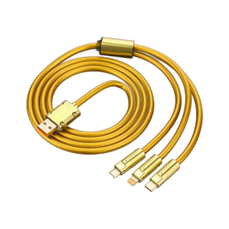 Pure Copper One Drag Three Fast Charge Line