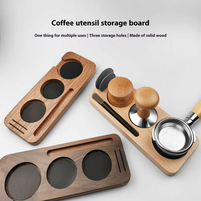 Modern Minimalist Solid Wood Coffee Coffee Distributor Storage Board