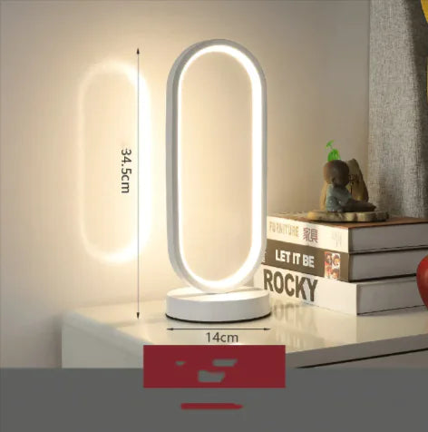 Touch-Control Bedside Lamp – Modern Eye-Friendly Design