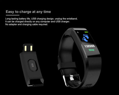 COOL COLORFUL OLED  Smart Fit Watch With Live HR GPS Trail Tracker