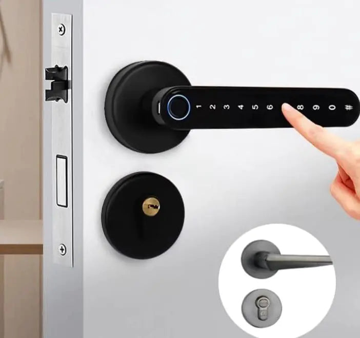 Keyless Security Door Handle