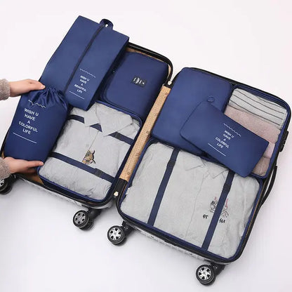 8 Pieces Large Capacity Luggage Storage Bags