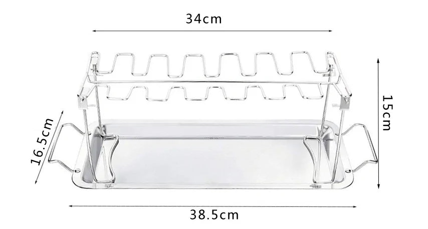 BBQ Stainless Steel Non-Stick Rack