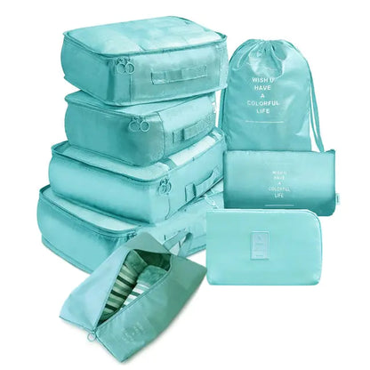 8 Pieces Large Capacity Luggage Storage Bags