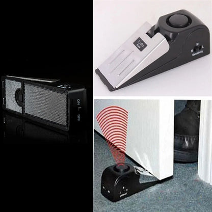 Security System Wireless Doorstop Alarm