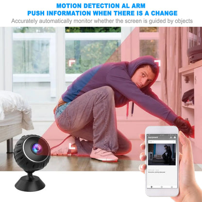 Mini Hidden Spy Nanny Camera Wireless Nanny Cam WiFi Home Security HD 1080P DVR