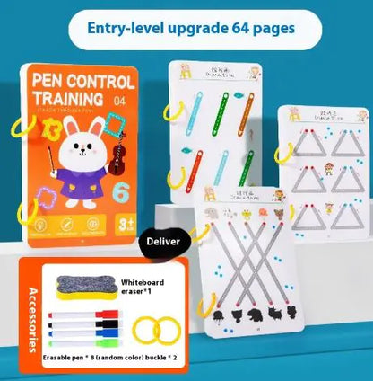 Children's Early Education Pen Control Training Book